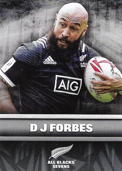 2018 Tap 'N' Play New Zealand Rugby #159 DJ Forbes Front